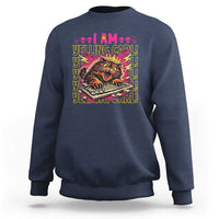 Funny I Am Yelling Carl Donut Cat Meme Sweatshirt