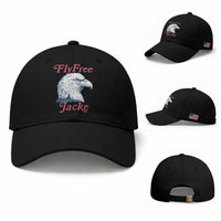 Fly Free Jackie Bald Eagle Memorial Baseball Cap