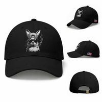 Funny Easter Bunny Smoking Meme Baseball Cap