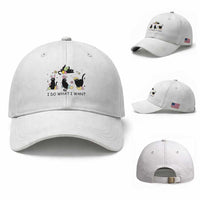 Funny Easter Black Cat Baseball Cap I Do What I Want