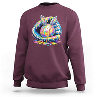 Baseball Easter Sweatshirt Drip Ice Cream Sprinkles Baseball Glove