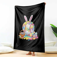 Baseball Easter Drip Ice Cream Sprinkles Egg Gift Throw Blanket