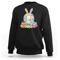 Baseball Easter Drip Ice Cream Sprinkles Egg Gift Sweatshirt
