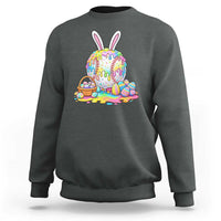 Baseball Easter Drip Ice Cream Sprinkles Egg Gift Sweatshirt