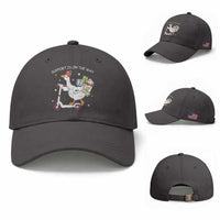 Special Education SPED Teacher Goose Scooter Baseball Cap Support Is On The Way