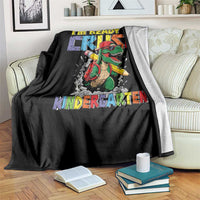 I'm Ready to Crush Pre-K Back to School T-Rex Dinosaur Throw Blanket