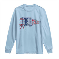 3rd Grade Teacher Pennant US Flag Back to School Long Sleeve Shirt