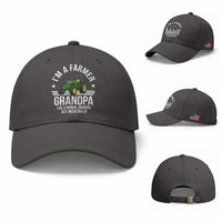 Farmer Grandpa Rancher Classic Farm Tractor Baseball Cap