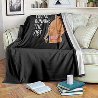 Marcus The Worm Robert Meme Christmas Throw Blanket You Are Running The Vibe - Wonder Print Shop