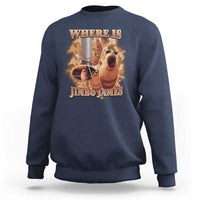 Marcus The Worm Meme Sweatshirt Where Is Jimbo James - Wonder Print Shop
