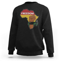 Africa Freedom Liberation Black Power Sweatshirt - Wonder Print Shop