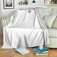 Respect Your Mother Throw Blanket Funny Sarcastic Earth Day