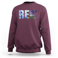 Earth Day Sweatshirt Recycle Reuse Renew Rethink