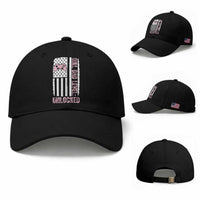 Girl Dad Level Unlocked Baseball Cap Funny New Dad