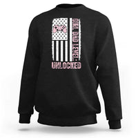 Girl Dad Level Unlocked Sweatshirt Funny New Dad