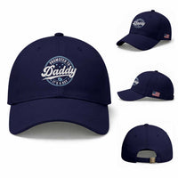 Promoted To Daddy It's A Boy Baseball Cap Funny Pregnancy Reveal