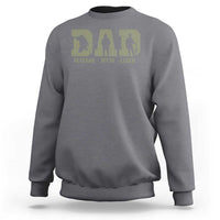 Dad Veteran Myth Legend Dad Military Father Gift Sweatshirt