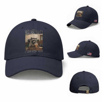 Funny Raccoon School Principal Baseball Cap Welcom Back To School