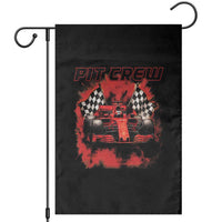 Racing Car Checkered Flag Garden Flag Pit Crew Race Car - Wonder Print Shop