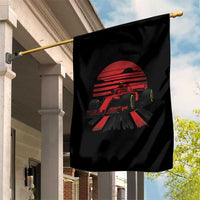 Racing Car Red Speed Motorsport Garden Flag - Wonder Print Shop
