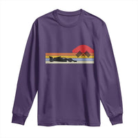 Racing Car Retro Style Vintage Long Sleeve Shirt - Wonder Print Shop