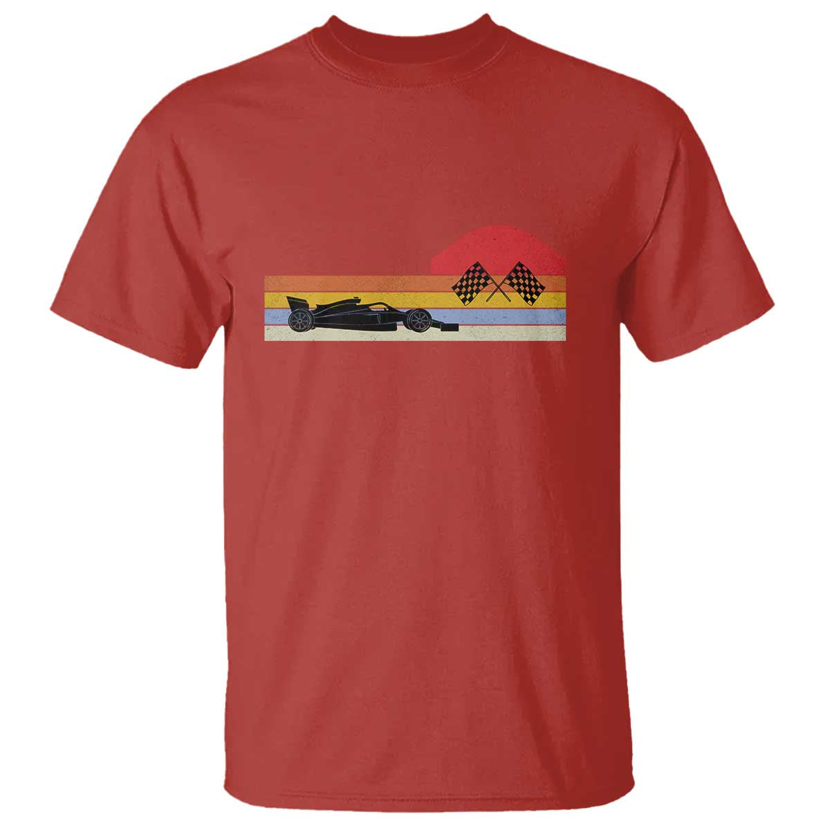 Racing Car Retro Style Vintage T Shirt - Wonder Print Shop