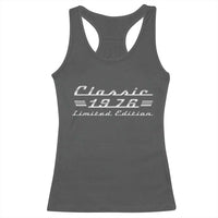 50th Birthday 1976 Limited Edition Classic Car Racerback Tank Top