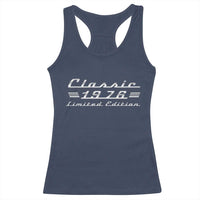 50th Birthday 1976 Limited Edition Classic Car Racerback Tank Top
