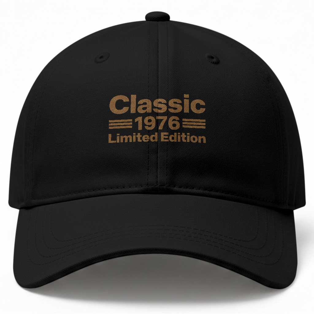 50th Birthday 1976 Limited Edition WWII Military Utility Vehicle Inspo Baseball Cap