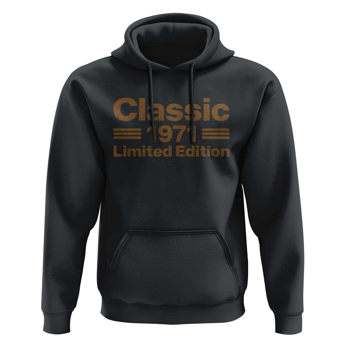 55th Birthday 1971 Limited Edition WWII Military Utility Vehicle Inspo Hoodie