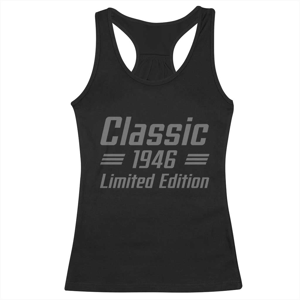 85th Birthday 1941 Limited Edition Classic American Muscle Car Racerback Tank Top