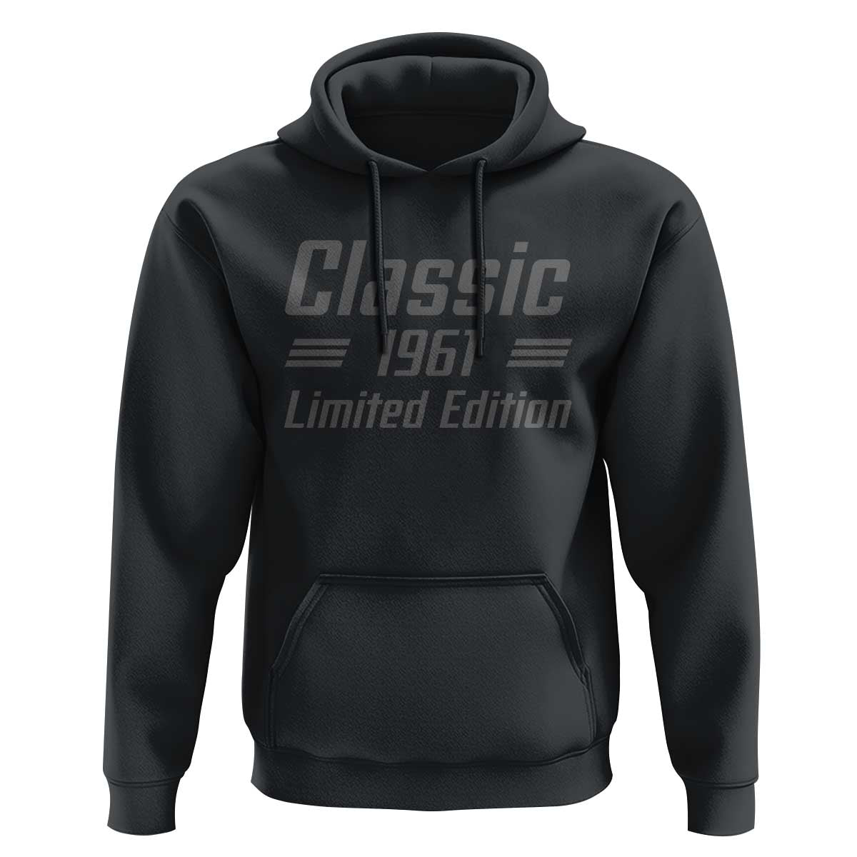 65th Birthday 1961 Limited Edition Classic American Muscle Car Hoodie