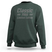 60th Birthday 1966 Limited Edition Classic American Muscle Car Sweatshirt