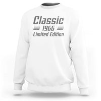 60th Birthday 1966 Limited Edition Classic American Muscle Car Sweatshirt