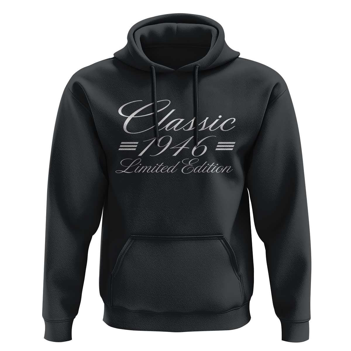 80th Birthday 1946 Limited Edition Classic American Luxury Car Hoodie