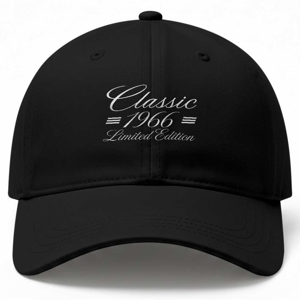60th Birthday 1966 Limited Edition Classic American Luxury Car Inspo Baseball Cap