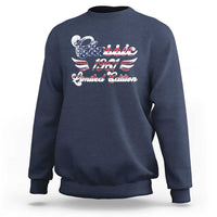 65th Birthday 1961 Limited Edition Classic Pony Car Sweatshirt