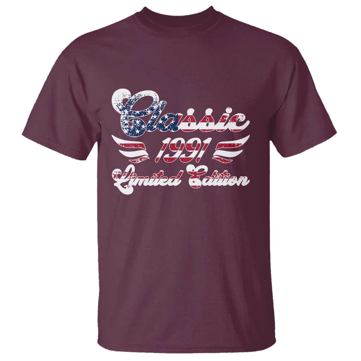 35th Birthday 1991 Limited Edition Classic Pony Car T Shirt