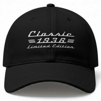 90th Birthday 1936 Limited Edition Classic Car Baseball Cap