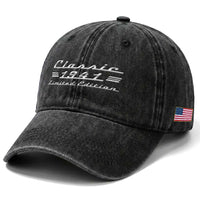 85th Birthday 1941 Limited Edition Classic Car Washed Cotton Baseball Cap