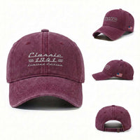 85th Birthday 1941 Limited Edition Classic Car Washed Cotton Baseball Cap