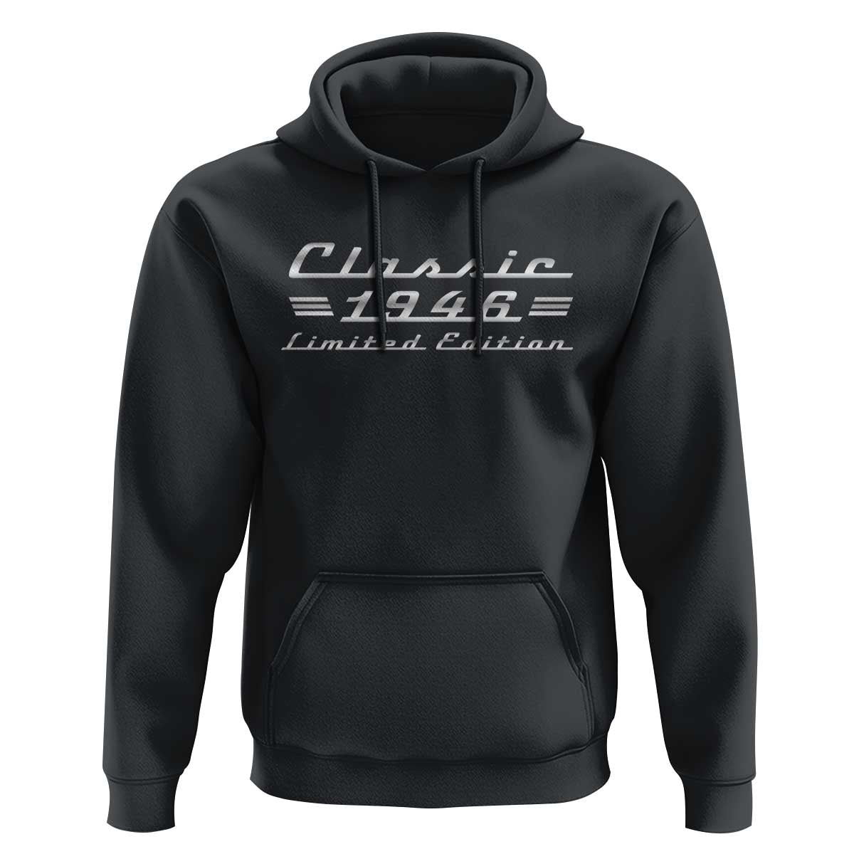 80th Birthday 1946 Limited Edition Classic Car Hoodie