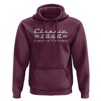 80th Birthday 1946 Limited Edition Classic Car Hoodie