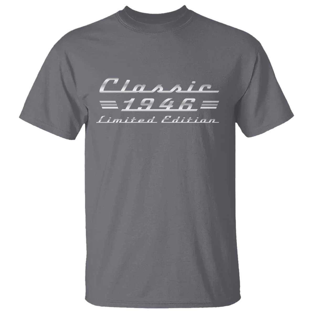 80th Birthday 1946 Limited Edition Classic Car T Shirt