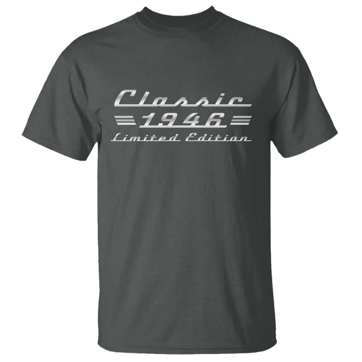 80th Birthday 1946 Limited Edition Classic Car T Shirt
