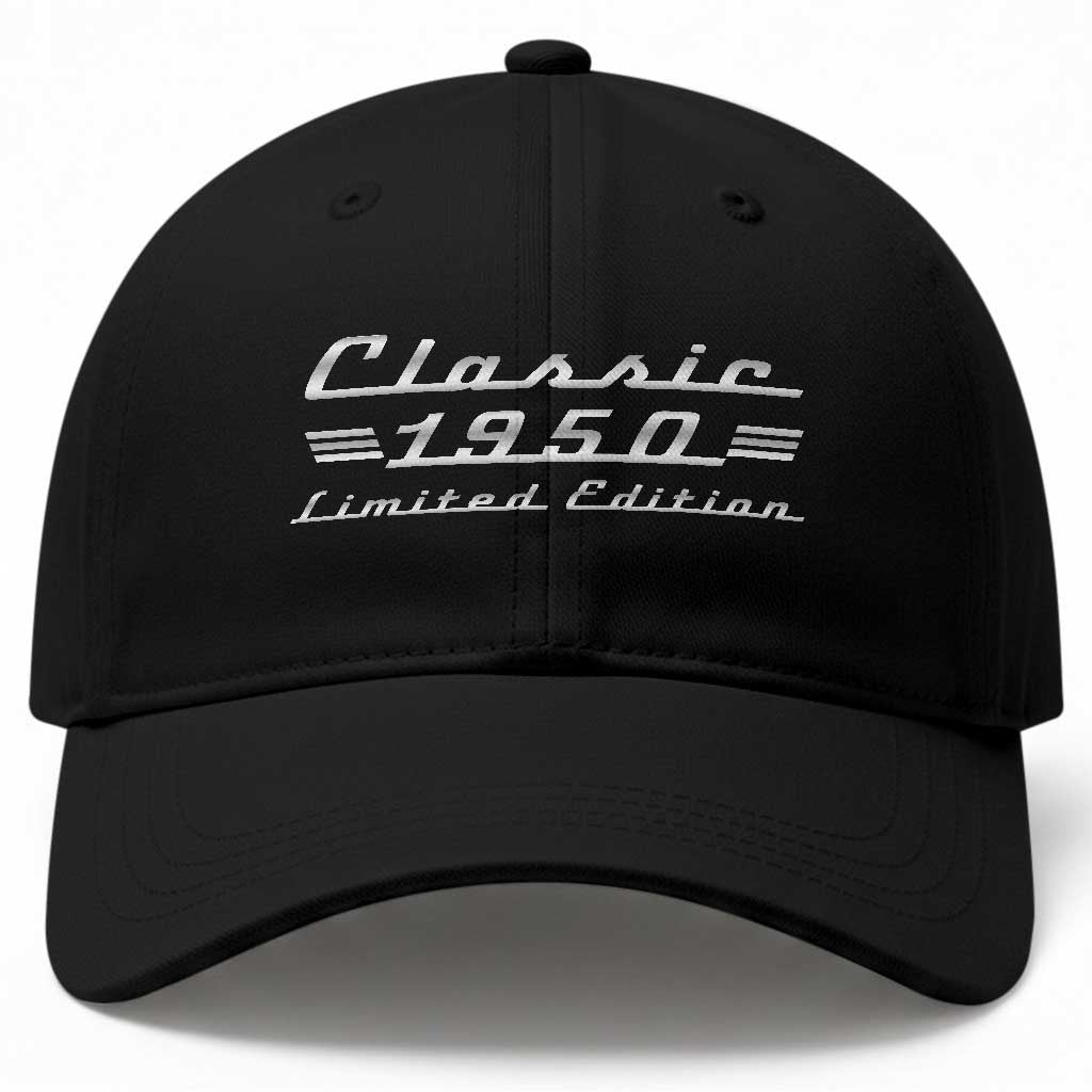 76th Birthday 1950 Limited Edition Classic Car Baseball Cap