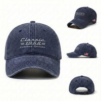 70th Birthday 1956 Limited Edition Classic Car Washed Cotton Baseball Cap