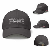65th Birthday 1961 Limited Edition Classic Car Baseball Cap