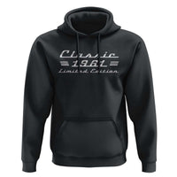 65th Birthday 1961 Limited Edition Classic Car Hoodie