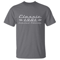 65th Birthday 1961 Limited Edition Classic Car T Shirt